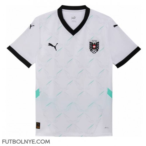 Camiseta Austria Visitante Equipación Eurocopa 2024 manga corta